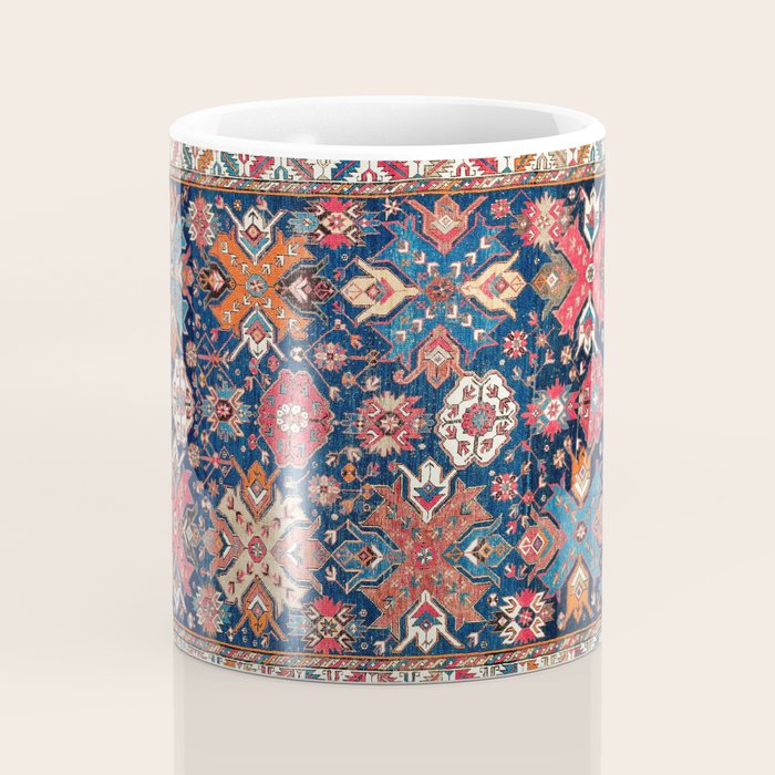Derbent Daghestan Northeast Caucasus Rug Print Coffee Mug Gallery Image 4