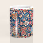 Derbent Daghestan Northeast Caucasus Rug Print Coffee Mug Gallery Image 4