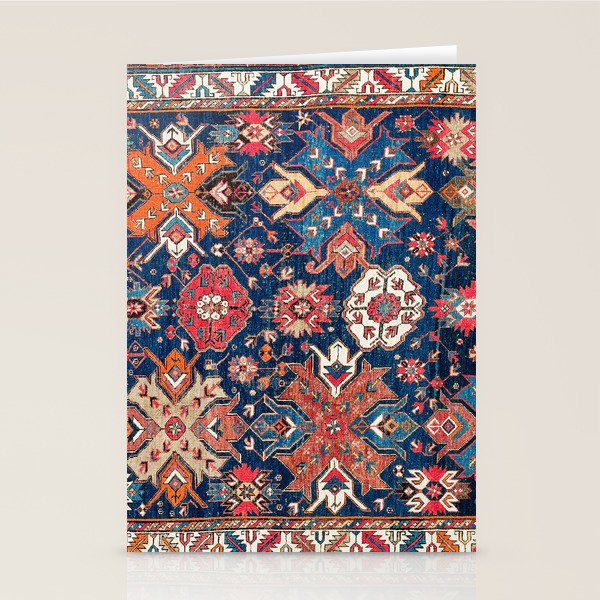 Derbent Daghestan Northeast Caucasus Rug Print Stationery Card Gallery Image 2