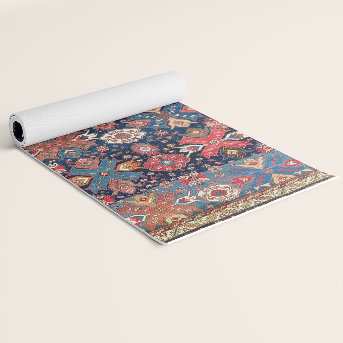 Derbent Daghestan Northeast Caucasus Rug Print Yoga Mat Gallery Image 2