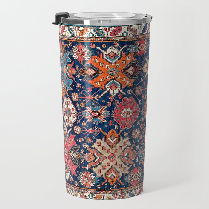 Derbent Daghestan Northeast Caucasus Rug Print Travel Mug Gallery Image 3