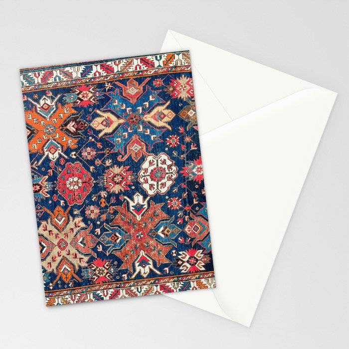 Derbent Daghestan Northeast Caucasus Rug Print Stationery Card Gallery Image 2