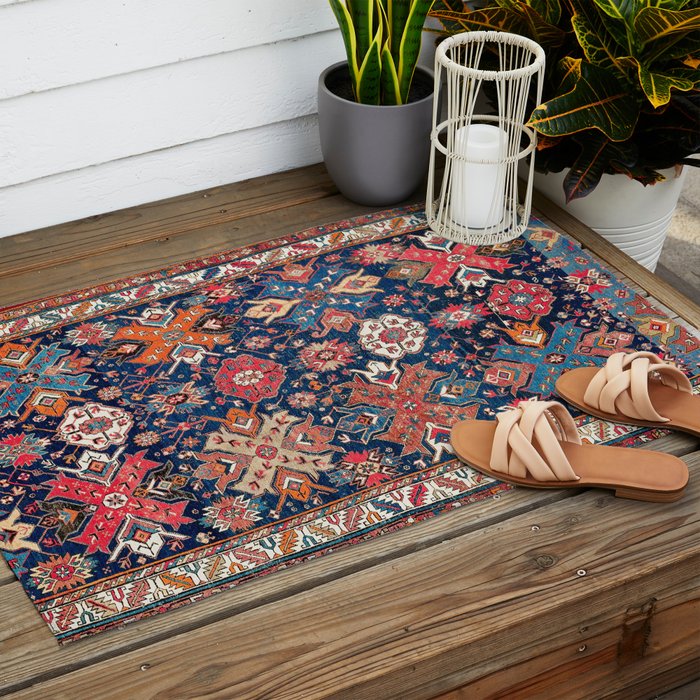 Derbent Daghestan Northeast Caucasus Rug Print Outdoor Rug Gallery Image 2