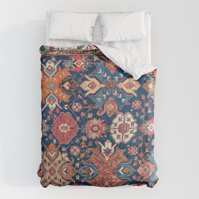 Derbent Daghestan Northeast Caucasus Rug Print Duvet Cover Gallery Image 1