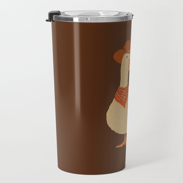 Bo The Cowboy Duck Travel Mug Gallery Image 3