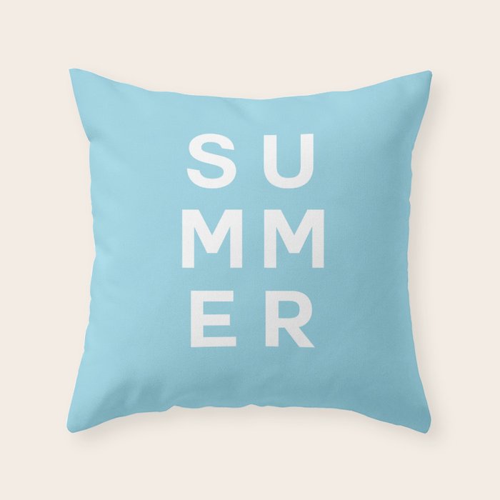 summer Throw Pillow Gallery Image 1