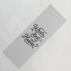What's The Best That Could Happen Typography Print Wall Art Home Decor Yoga Mat Gallery Image 1