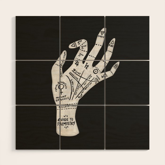 Palm Reading Wood Wall Art Gallery Image 1
