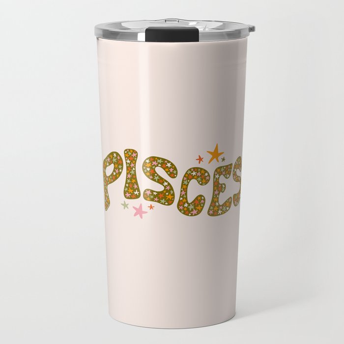 Starry Pisces Travel Mug Gallery Image 1