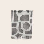 Linocut Abstract #2 Wall Hanging Gallery Image 1