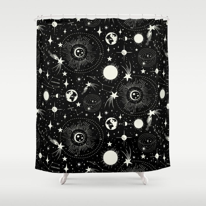 Solar System Shower Curtain Gallery Image 1