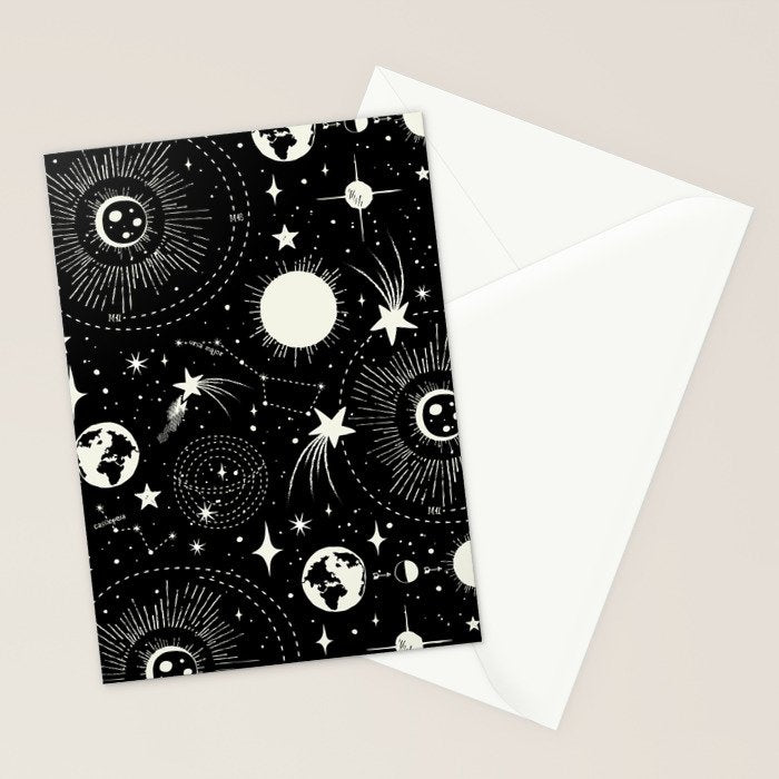 Solar System Stationery Card Gallery Image 2