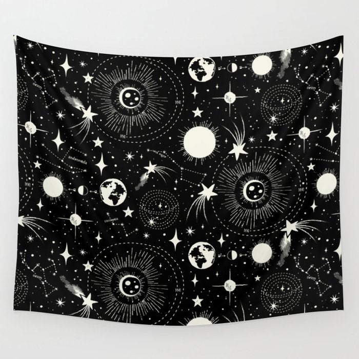 Solar System Wall Tapestry Gallery Image 1