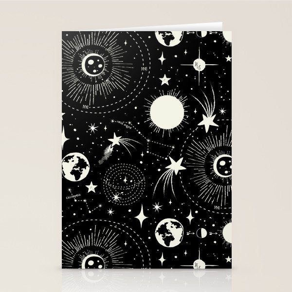 Solar System Stationery Card Gallery Image 1