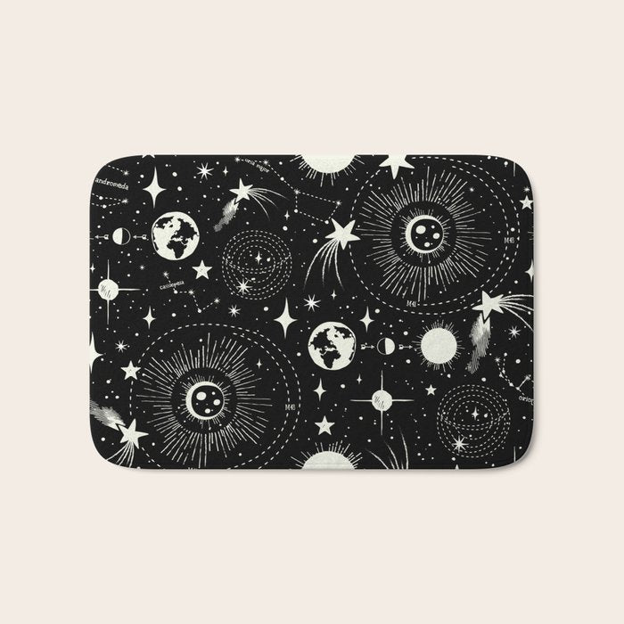 Solar System Bath Mat Gallery Image 1