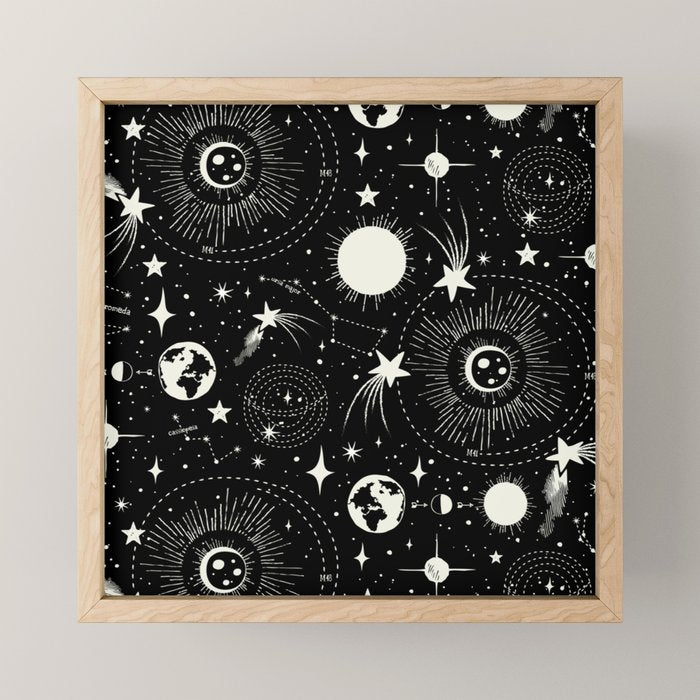Solar System Mini Art Print Gallery Image 1