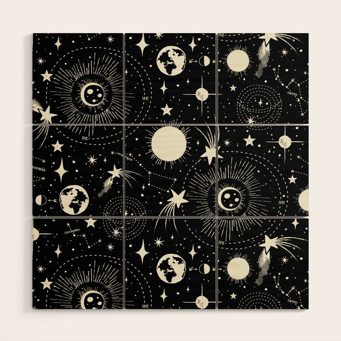 Solar System Wood Wall Art Gallery Image 1