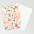 Kitchen Ingredient Art Print Stationery Card Gallery Image 2