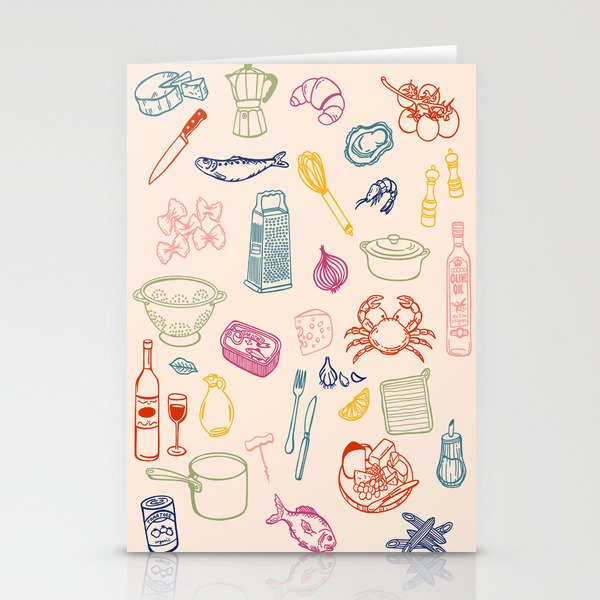 Kitchen Ingredient Art Print Stationery Card Gallery Image 2