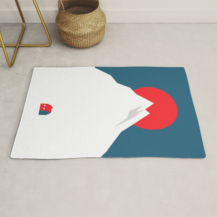 The foot of the mountain Rug Gallery Image 1