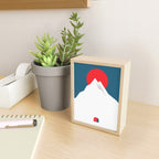 The foot of the mountain Mini Art Print Gallery Image 2