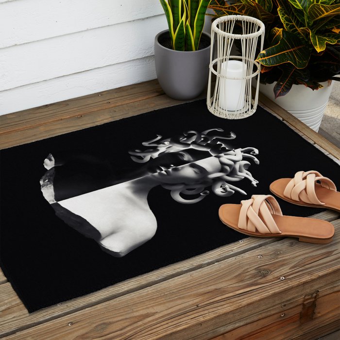 Positive-negative Medusa Outdoor Rug Gallery Image 2