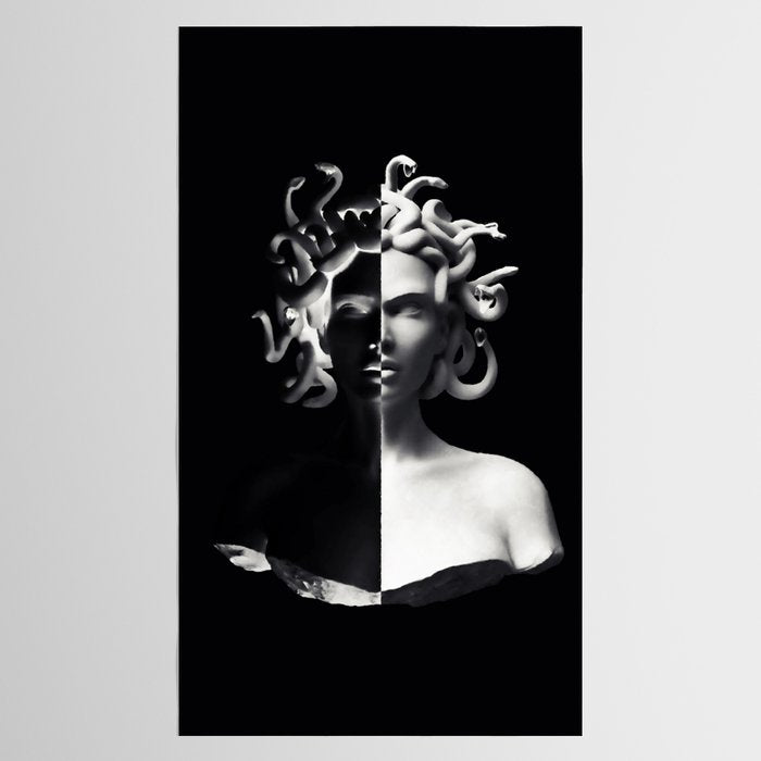 Positive-negative Medusa Tablecloth Gallery Image 2