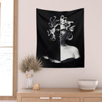Positive-negative Medusa Wall Tapestry Gallery Image 2