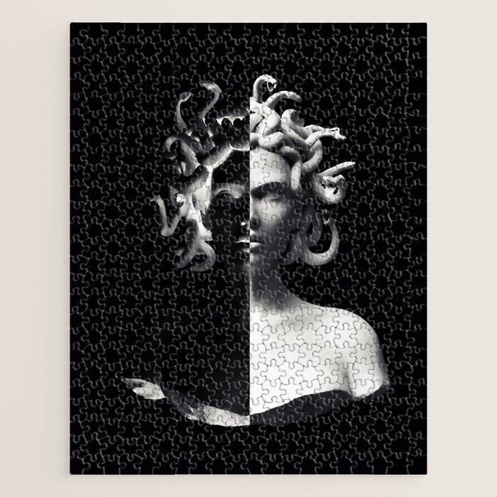 Positive-negative Medusa Jigsaw Puzzle Gallery Image 1
