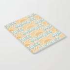 Sunshine - gold and sky blue Notebook Gallery Image 2