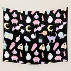 Pastel Goth Wall Tapestry Gallery Image 4
