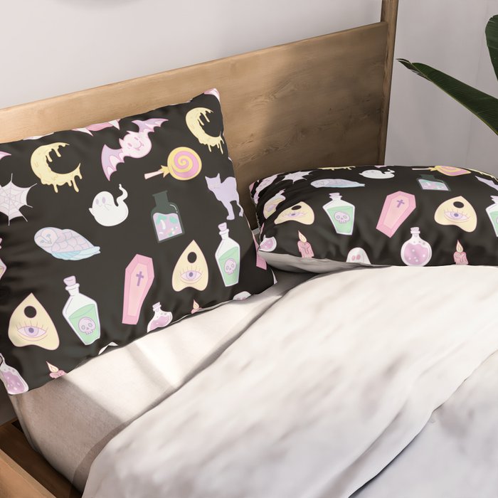 Pastel Goth Pillow Sham Gallery Image 2