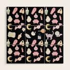 Pastel Goth Wood Wall Art Gallery Image 1