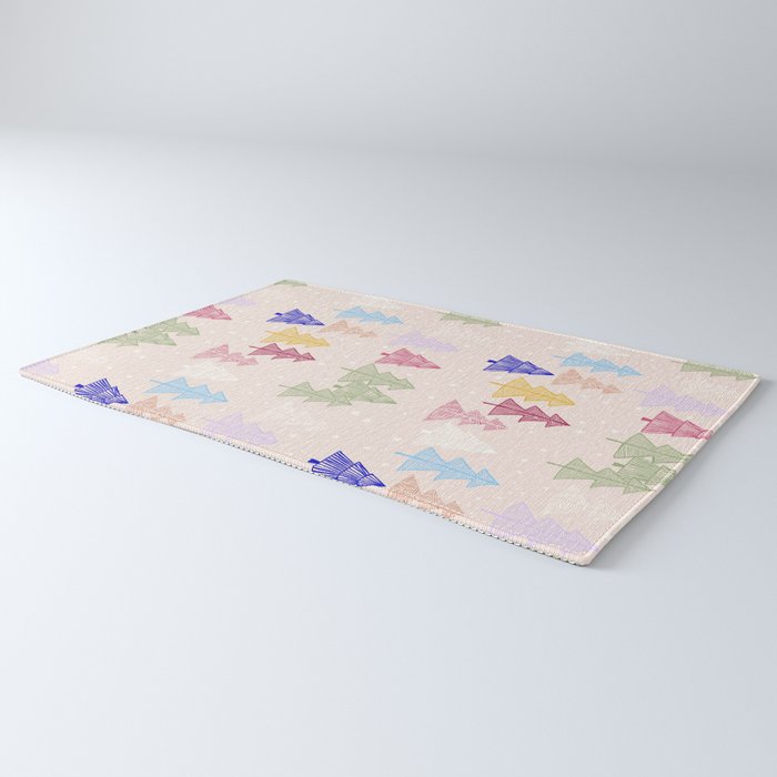 Xmas forrest pattern Rug Gallery Image 3