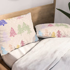 Xmas forrest pattern Pillow Sham Gallery Image 2