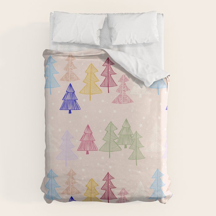 Xmas forrest pattern Duvet Cover Gallery Image 6
