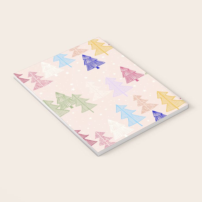 Xmas forrest pattern Notebook Gallery Image 3