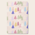 Xmas forrest pattern Cutting Board Gallery Image 1