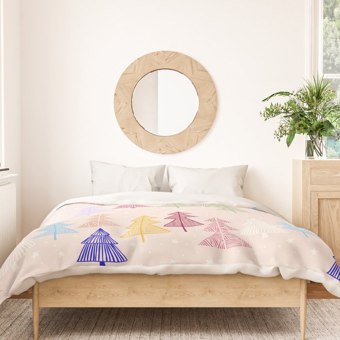 Xmas forrest pattern Duvet Cover Gallery Image 3
