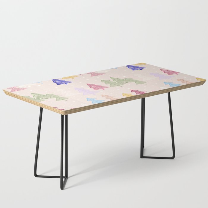 Xmas forrest pattern Coffee Table Gallery Image 1