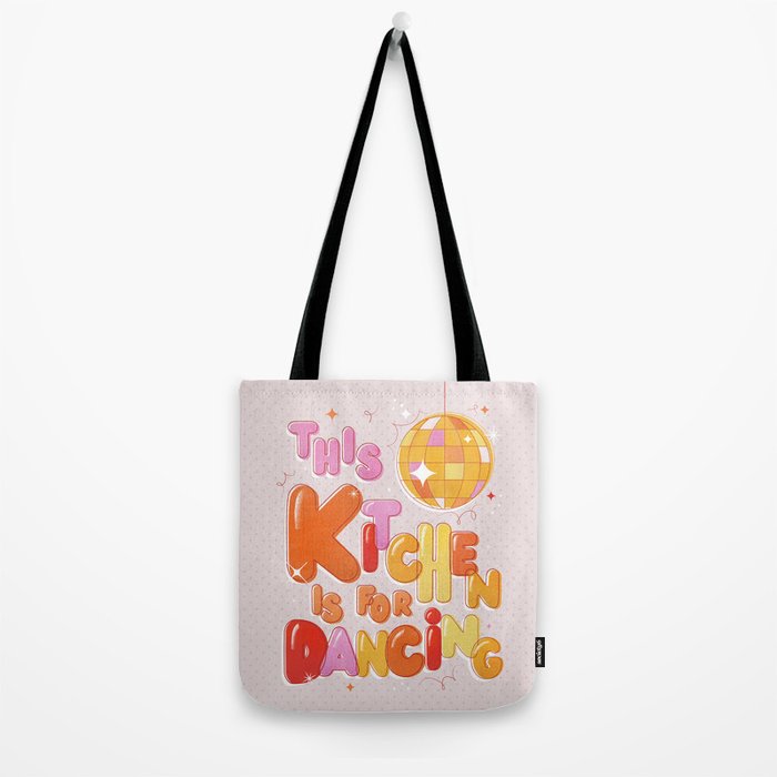 This Kitchen Is For Dancing Tote Bag Gallery Image 2