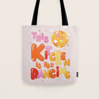 This Kitchen Is For Dancing Tote Bag Gallery Image 1