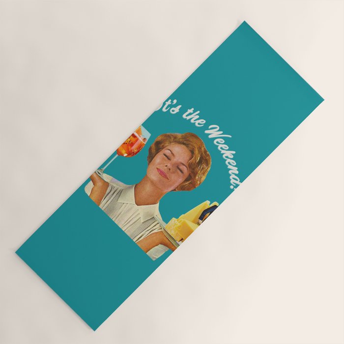 Weekend Plans Yoga Mat Gallery Image 1
