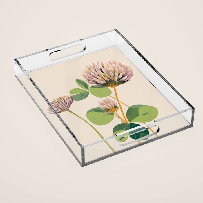 Soft Field Botanicals Acrylic Tray Gallery Image 1