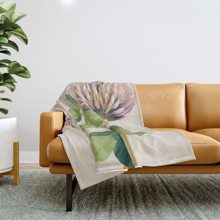 Soft Field Botanicals Throw Blanket Gallery Image 1