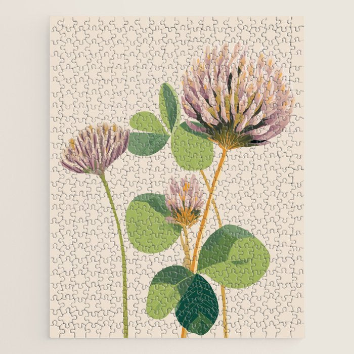 Soft Field Botanicals Jigsaw Puzzle Gallery Image 1