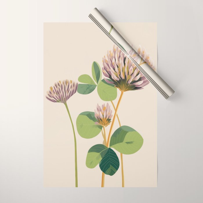 Soft Field Botanicals Wrapping Paper Gallery Image 1
