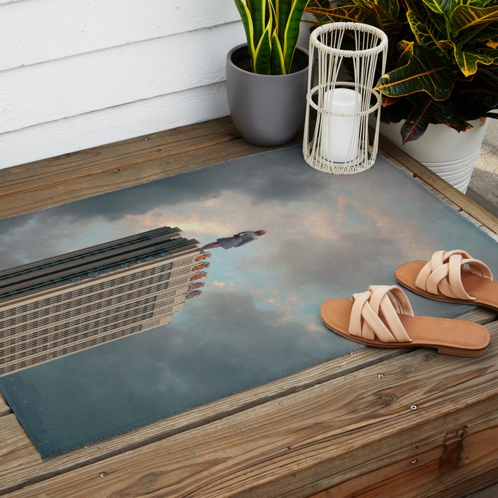 We will Start Breathing Again Outdoor Rug Gallery Image 2