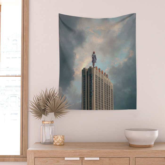 We will Start Breathing Again Wall Tapestry Gallery Image 2