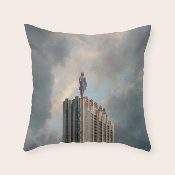 We will Start Breathing Again Throw Pillow Gallery Image 1